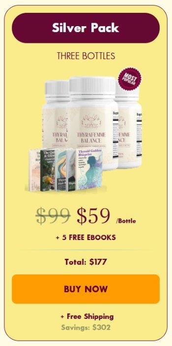 Buy Thyrafemme Balance 3 bottles